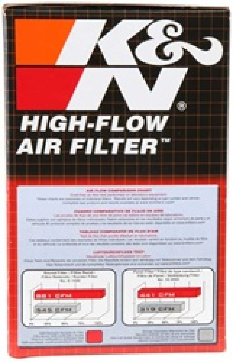K&N Replacement Round Air Filter - Open Top - 06-14 Ducati 3.5in OD / 2in ID / 5.5in H - Image 7