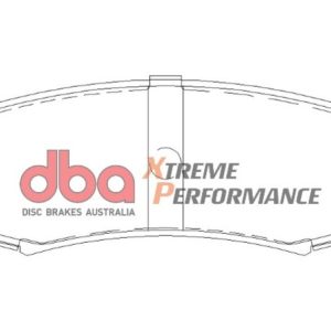 DBA 03-09 Toyota 4Runner XP650 Rear Brake Pads