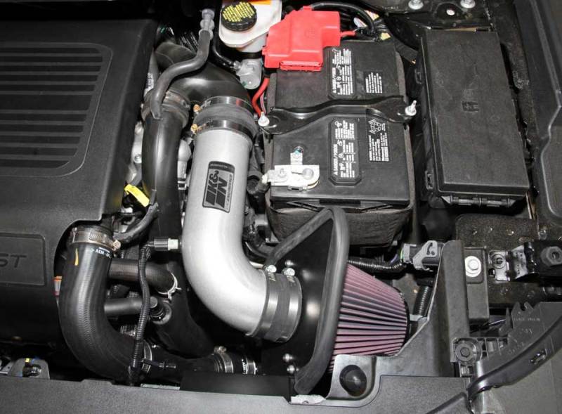 K&N 11 Ford Taurus SHO 3.5L V6 Silver Typhoon Cold Air Intake - Image 10