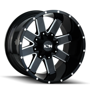 ION Type 141 20x9 / 6x135 BP / 18mm Offset / 106mm Hub Gloss Black Milled Wheel