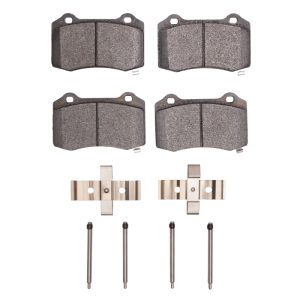DFC 08-23 Dodge Challenger Rear Active Performance Pads and Hardware Kit