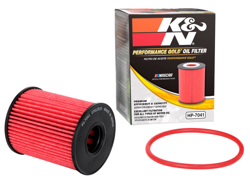 K&N Performance Oil Filter - 14-18 Fiat 500L 1.4L L4 Gas - Image 3