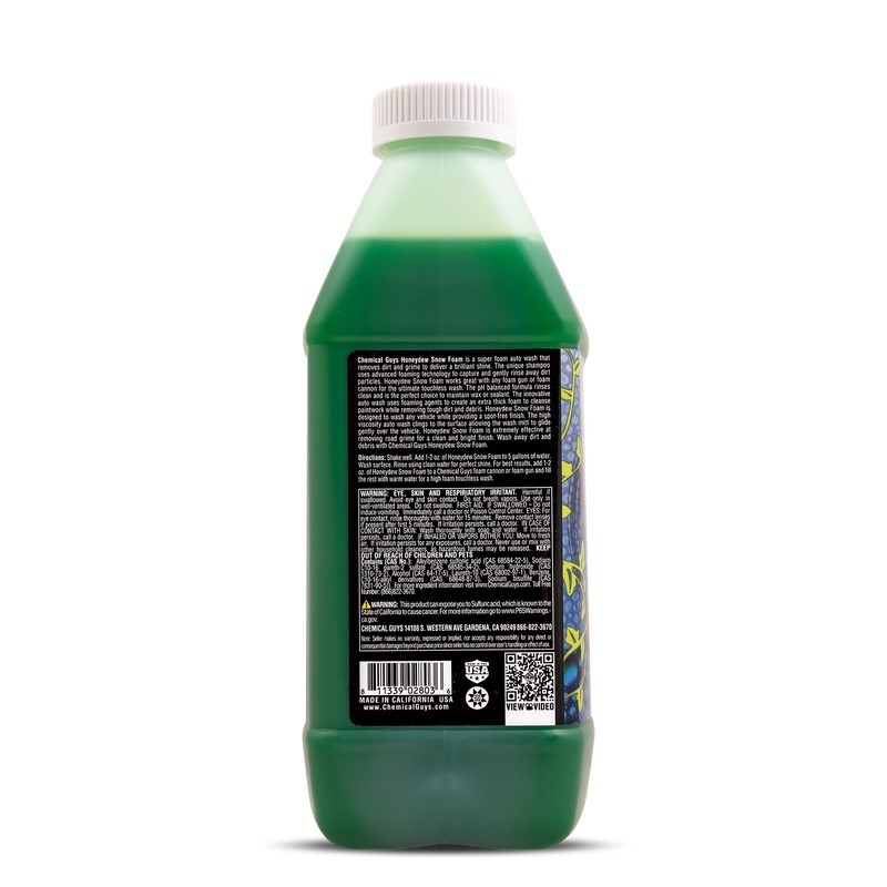 Chemical Guys Honeydew Snow Foam Auto Wash Cleansing Shampoo - 64oz - Image 2