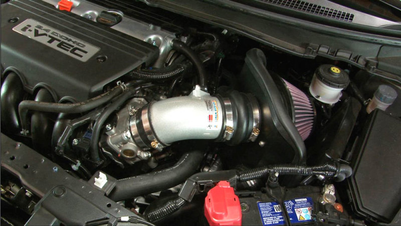 K&N 12 Honda Civic Si 2.4L L4 Silver Typhoon Intake - Image 4