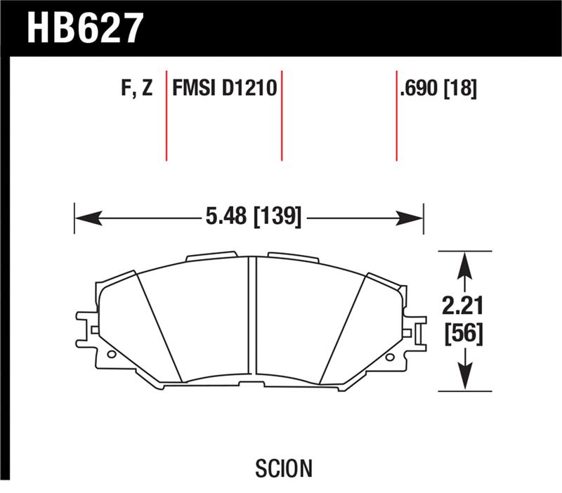 Hawk Performance Ceramic Street Brake Pads - Image 10