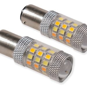Diode Dynamics 1157 LED Bulb HP24 Dual-Color LED - Cool - White (Pair)