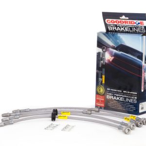 Goodridge 04-13 Mazda 3/Mazdaspeed3 Stainless Steel Brake Line Kit
