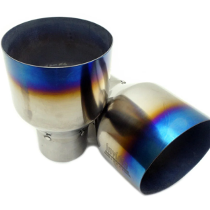 Invidia 15+ Subaru STI 4Dr Q300 Single Layer Titanium Burnt Quad Tip Cat-Back Exhaust