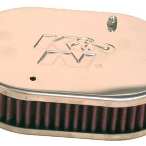 K&N Bolt-On Oval Unit 2in Flg 2in H