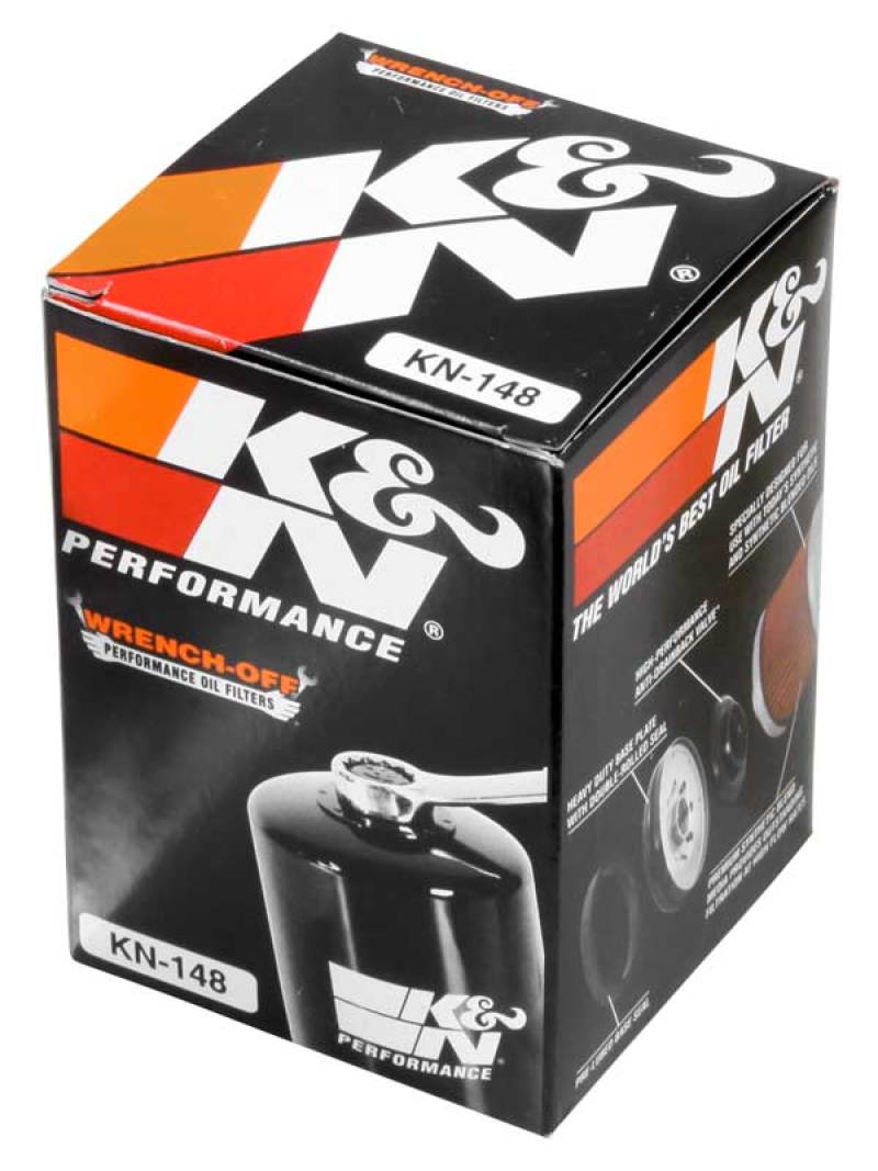 K&N 01-12 Yamaha FJR 1300/1300A/1300AE/1300AS 2.688in OD x 3.813in H Oil Filter - Image 9