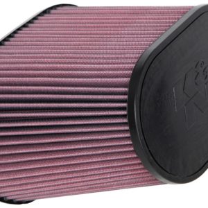 K&N Universal Rubber Filter 4in FLG 9IN x 5-3/4IN B / 7 x 4-1/2IN T / 7-1/2IN H