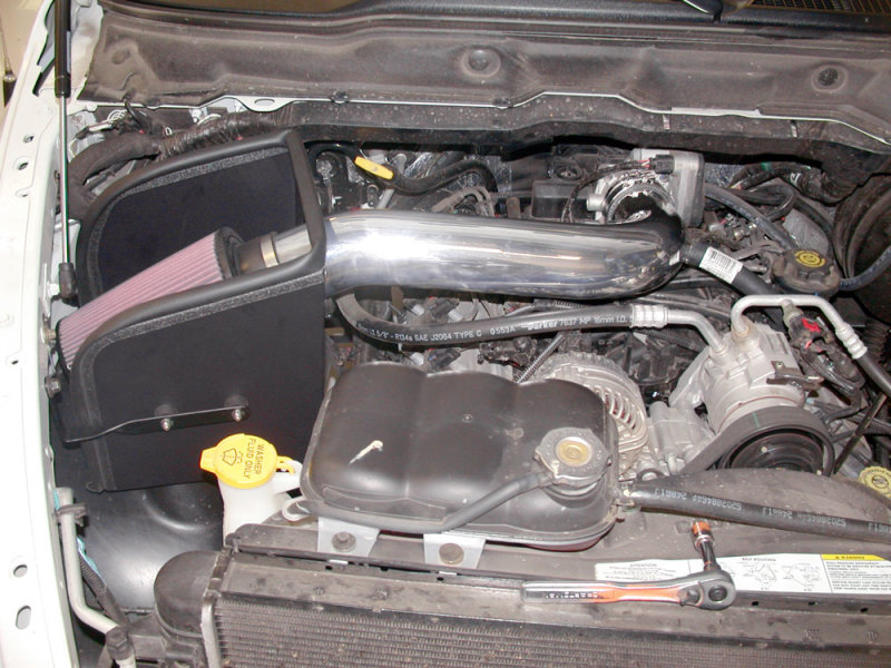 K&N 03-08 Dodge Ram V8-5.7L High Flow Performance Kit - Image 4