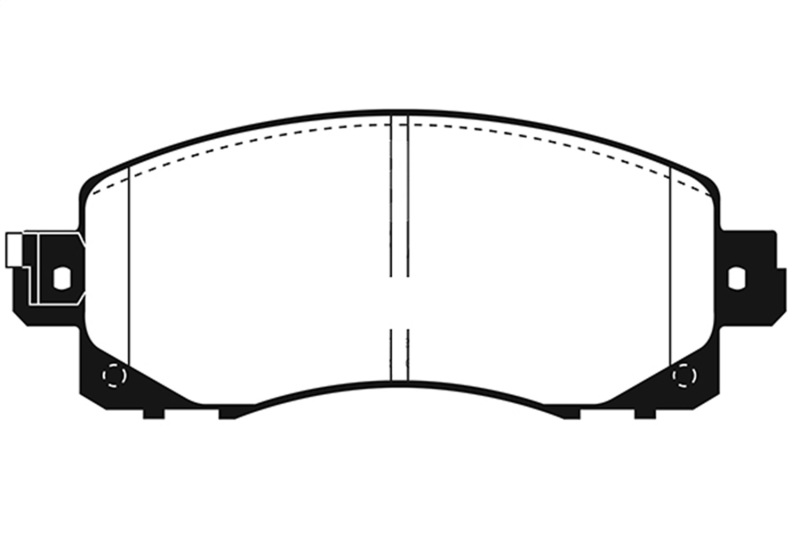 EBC 2022+ Subaru WRX 2.4T Greenstuff Front Brake Pads - Image 2