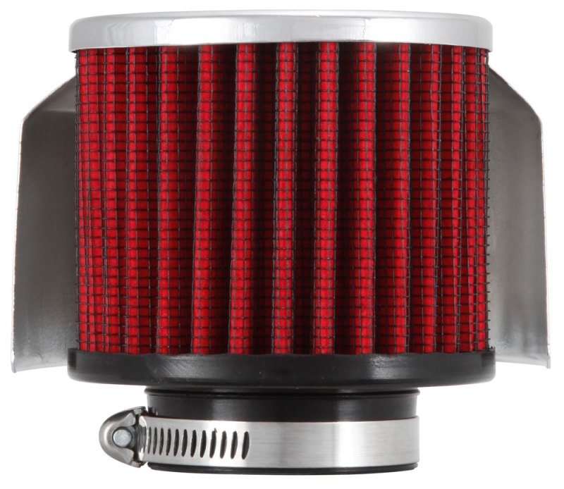 K&N 1.5in Flange ID x 3in OD x 2.5in Height Clamp On Crankcase Vent Filter - Image 5