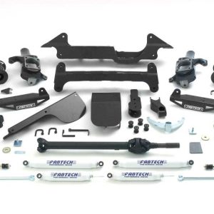 Fabtech 03-05 Hummer H2 Suv/Sut 4WD w/Rr Air Bags 6in Perf Sys w/Perf Shks