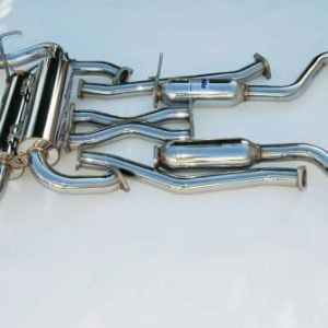 Invidia 03-08 Infiniti G35 Coupe Gemini Rolled Titanium Tip Cat-back Exhaust