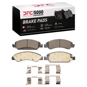 DFC 05-20 Cadillac Escalade ESV Front 5000 Advanced Ceramic Brake Pads and Hardware Kit