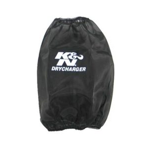 K&N Black Drycharger Round Tapered Custom Air Filter Wrap