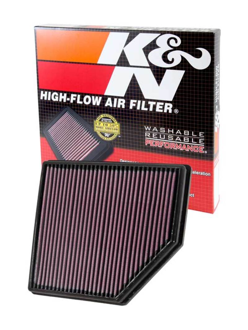 K&N Replacement Air Filter VOLVO S80 3.2L L6; 2008 - Image 4
