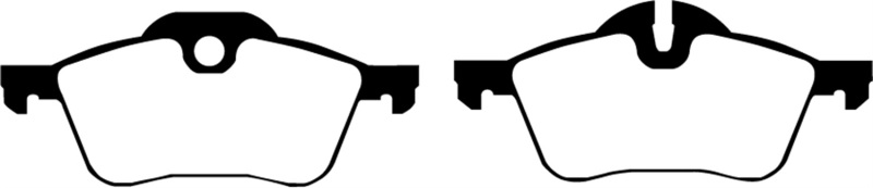 EBC 02-03 Mini Hardtop 1.6 Yellowstuff Front Brake Pads - Image 2