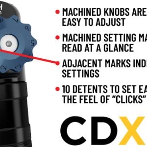 ICON 2022+ Toyota Tundra 0-1.5in Rear 2.5 Series Shocks VS CDXS RR - Pair