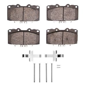 DFC 89-96 Nissan 300ZX Turbo Front Active Performance Pads and Hardware Kit