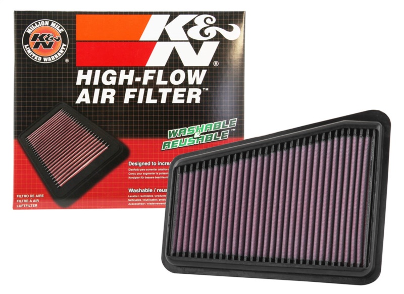 K&N 2018 Kia Stinger GT V6-3.3L Left Side Drop In Air Filter - Image 5