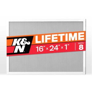 K&N HVAC Filter 16 X 24 X 1 Merv 8