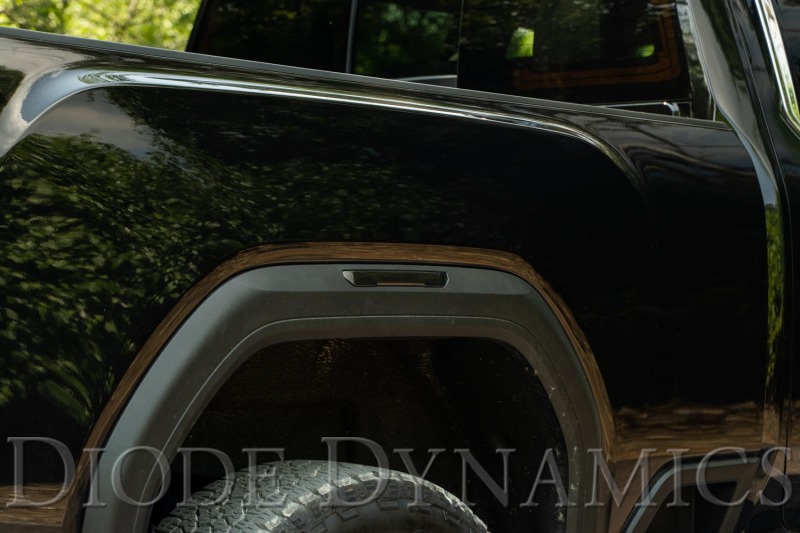 Diode Dynamics 20-21 Sierra 2500/3500 HD LED Sequential Sidemarkers Smoked Set - Image 5