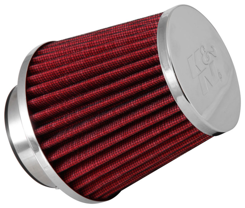 K&N Universal Chrome Filter 2 3/4in FLG / 4 1/2in Bottom / 4 1/2in Height - Image 2