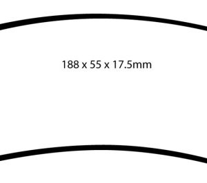 EBC 98-02 Dodge B150 B1500 Cargo 1500 Van 1/2 Ton Yellowstuff Front Brake Pads