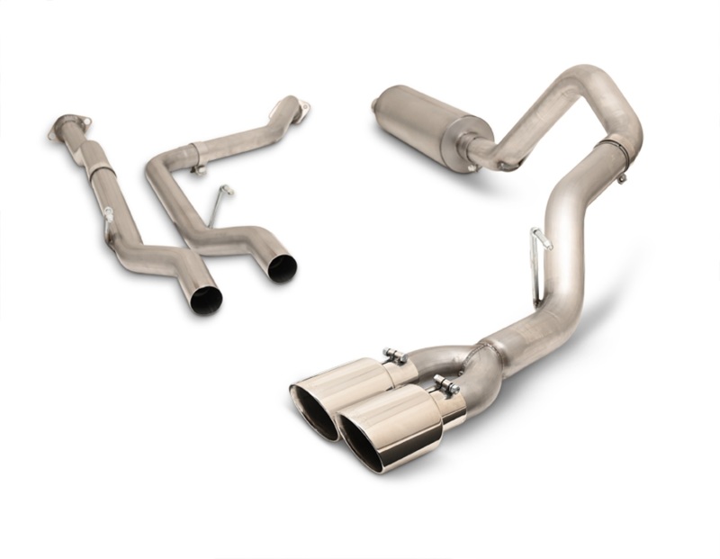 Gibson 22-24 Toyota Tundra 3.5L-T V6 Crew Max Stainless Cat Back Dual Sport Exhaust - Image 4