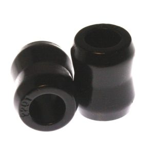 Energy Suspension Black Hour Glass Shock Bushings 3/4 inch I.D. 1 min - 1 1/8 max inch O.D. 1 7/16 i