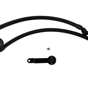 J&L 19-25 Dodge Ram 1500 3.6L PCV Side Oil Separator 3.0 - Black Anodized