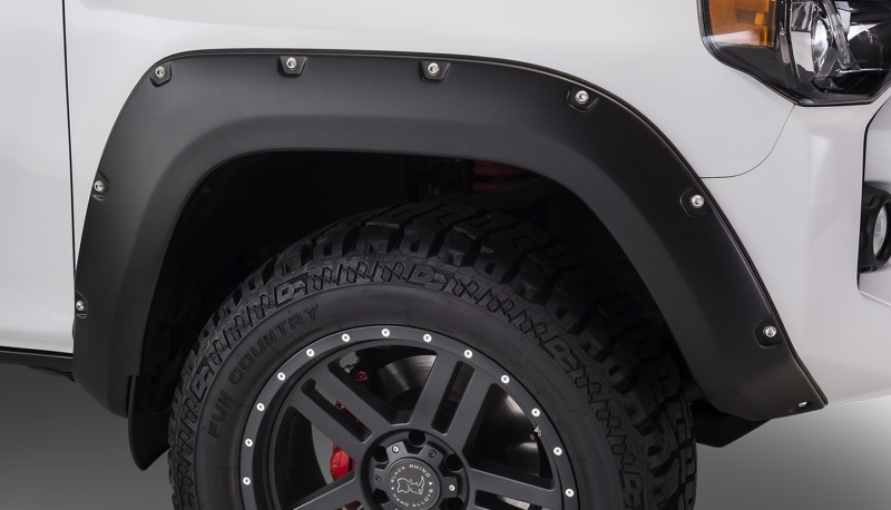 Bushwacker 22-23 Toyota Tundra Pocket Style Flares 4pc - Black - Image 8