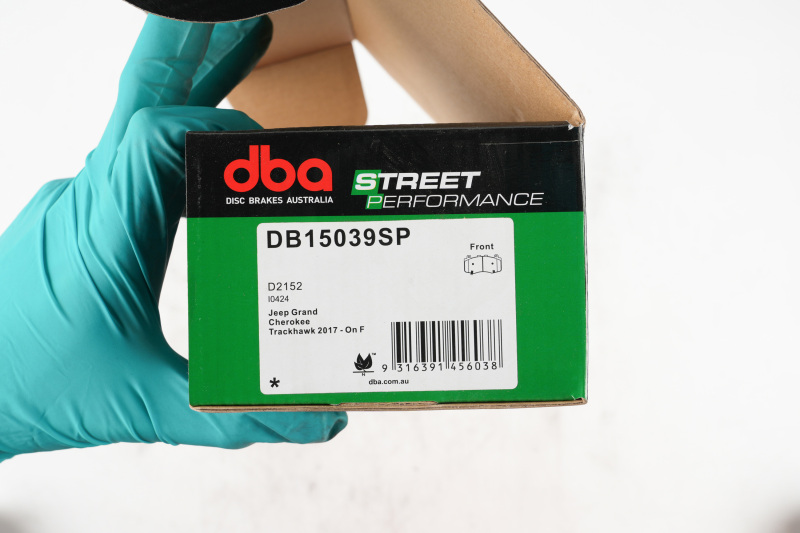 DBA 2017+ Jeep Grand Cherokee SP Performance Front Brake Pads - Image 7