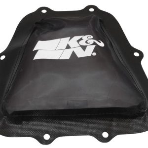 K&N Drycharger Wrap Black 7.313in L 7.25in W 1.313in H