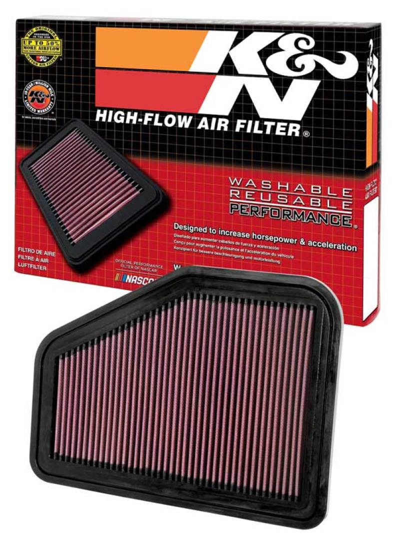K&N 06 Holden Commodore VE Drop In Air Filter - Image 4