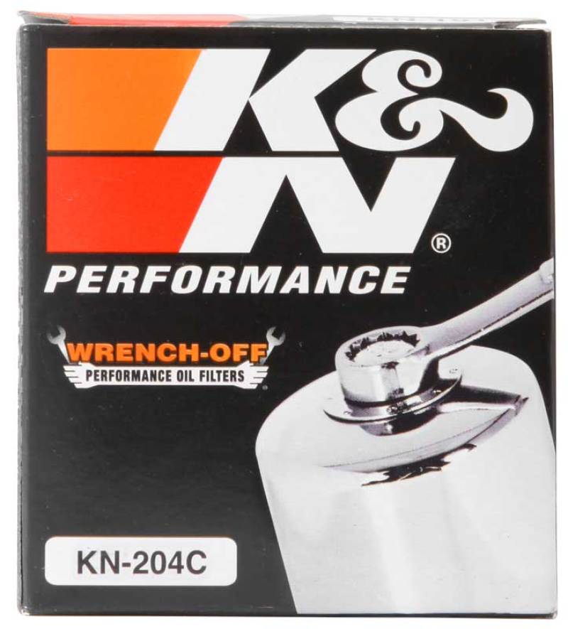 K&N Honda / Kawasaki / Arctic Cat / Suzuki / Triumph / Yamaha 2.688in OD x 2.969in H Oil Filter - Image 5