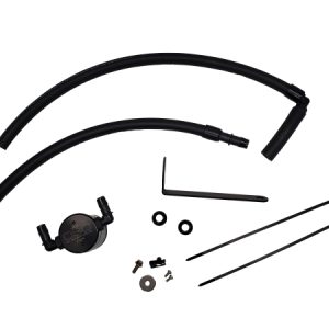 J&L 22-25 Subaru BRZ/GR86 2.4L Passenger Side Oil Separator 3.0 - Black Anodized