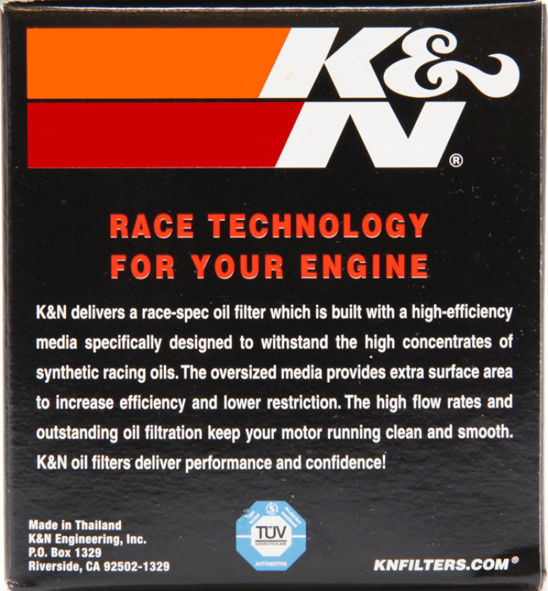 K&N Suzuki / Arctic Cat / Cagiva / Kawasaki / Kymco / Aprilia 2.813in OD x 3.031in H Oil Filter - Image 10