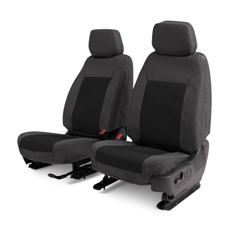Covercraft 19-24 Chevrolet Silverado Endura PrecisionFitSecond Row Seat Covers - Charcoal/Blk - Image 6