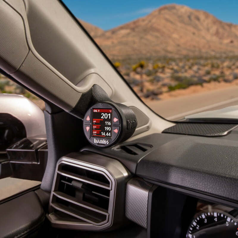 Banks Power 22-24 Toyota Tundra Gauge Pod Kit - Single Gauge - Image 3
