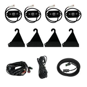 Baja Designs 05-24 Toyota Tacoma / 07-24 Toyota Tundra Bed Rail Cargo Light Kit - Red