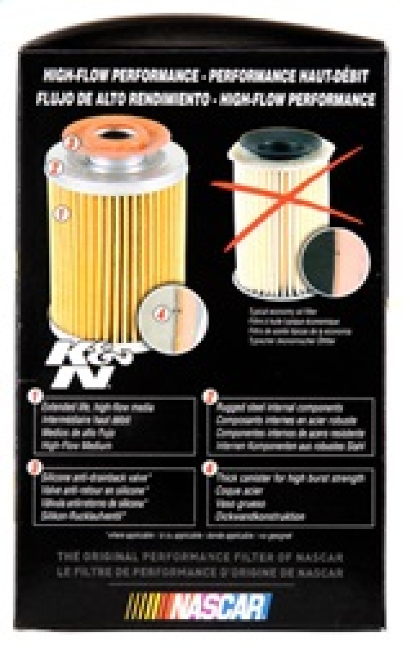 K&N Oil Filter OIL FILTER; AUTOMOTIVE - Image 8