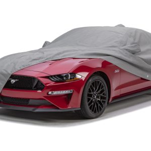 Covercraft 15-24 Ford Mustang Coupe Custom 5-Layer Softback All Climate Car Cover - Gray