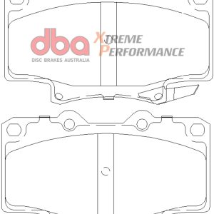 DBA 91-96 Toyota Land Cruiser XP650 Front Brake Pads