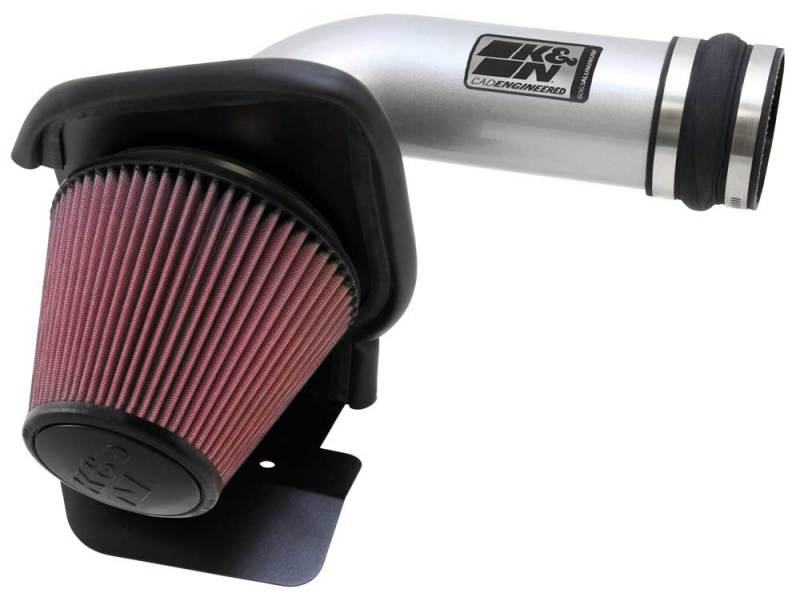 K&N 11 Ford Taurus SHO 3.5L V6 Silver Typhoon Cold Air Intake - Image 6