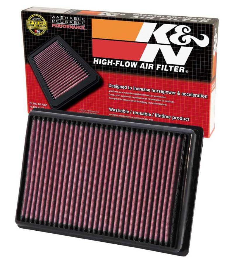 K&N 10-11 BMW S1000RR 990 Replacement Air Filter - Image 3