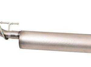 Gibson 16-22 Toyota Tacoma 3.5L 2.5in Cat-Back Single Exhaust System Stainless - Black Elite